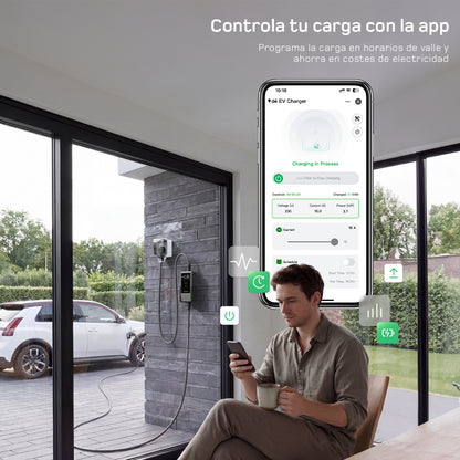 dé Cargador Tipo 2–Schuko v2 16A 3,7 kW