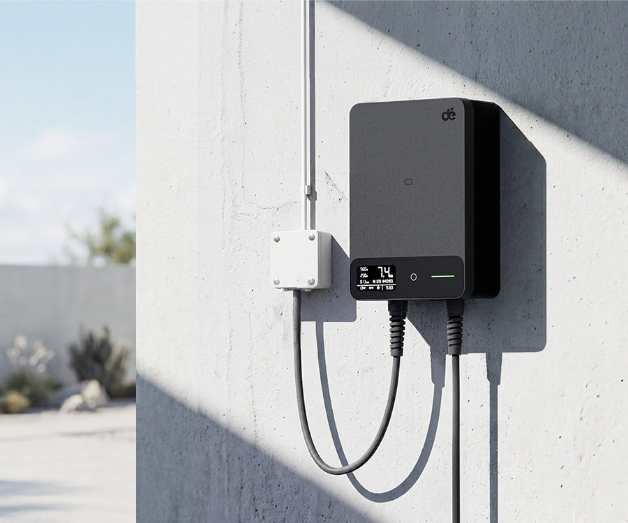 Wallbox DEPOW instalada en la pared