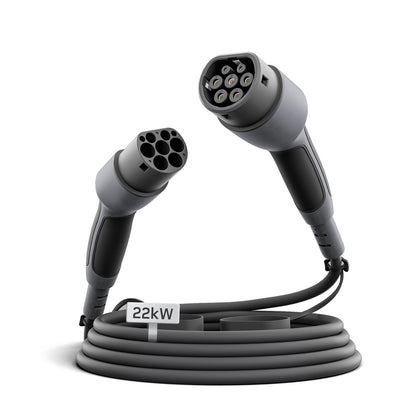 dé Cable de carga Tipo 2 de 22 kW