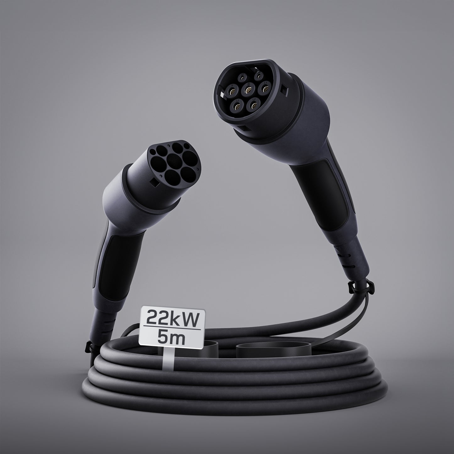 dé Cable de carga Tipo 2 de 22 kW