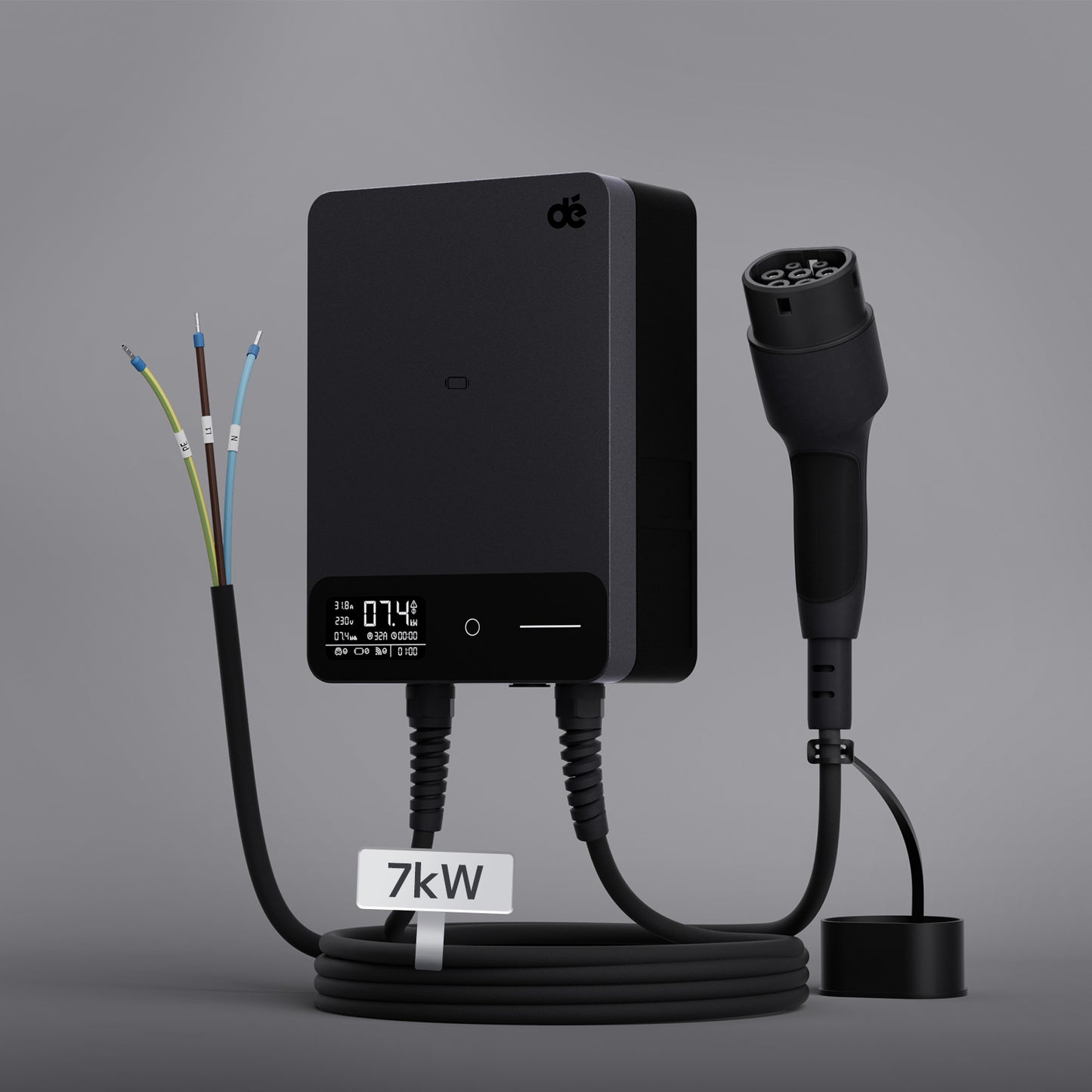 dé Wallbox 7,4 kW Monofásico Tipo 2 (32A)