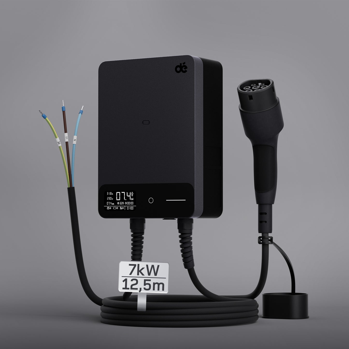 dé Wallbox 7,4 kW Monofásico Tipo 2 (32A)